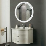 Зеркало Континент Rinaldi LED круглое Зеркало Континент Rinaldi LED круглое